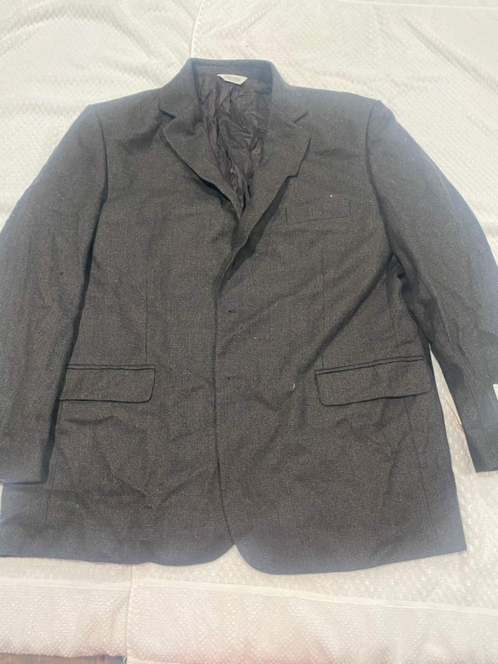 Joseph & Feiss Dark Brown Lambswool Blazer